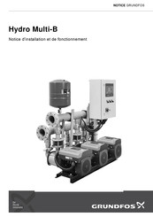 Grundfos Hydro Multi-B Notice D'installation Et De Fonctionnement