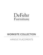 DeFehr WORKSITE Serie Instructions De Montage