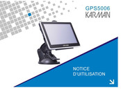 Karman GPS5006 Notice D'utilisation