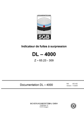 SGB DL-4000 Mode D'emploi