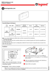 LEGRAND 0 626 65 Mode D'emploi