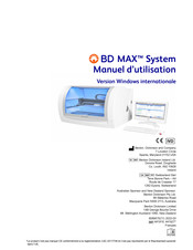 Bd MAX System Manuel D'utilisation