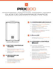 Harman JBL PROFESSIONAL PRX900 Série Guide De Démarrage Rapide