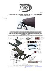 R&G LP0197BK Instructions De Montage