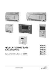 Siemens QAA75 Série Manuel D'utilisation