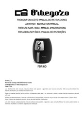 Orbegozo FDR 60 Manuel D'instructions