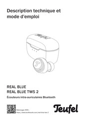 Teufel REAL BLUE Description Technique Et Mode D'emploi