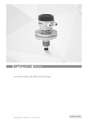 KROHNE OPTIPROBE Démarrage Rapide