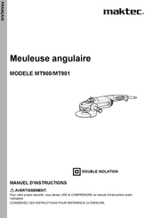 Maktec MT901 Manuel D'instructions