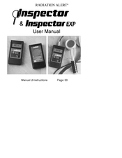 Radiation Alert Inspector Manuel D'instructions