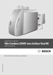 Bosch Olio Condens 5000F Notice D'installation Et D'entretien