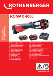 Rothenberger ROMAX 4000 Instructions D'utilisation