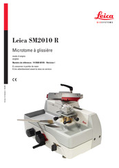 Leica SM2010 R Mode D'emploi