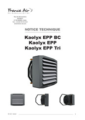 France Air Kaolyx EPP BC Notice Technique