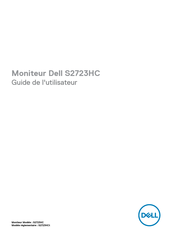 Dell S2723HCt Guide De L'utilisateur