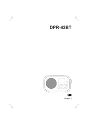 Sangean DPR-42BT Mode D'emploi