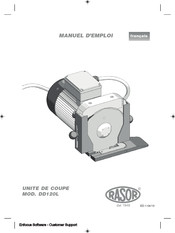 RASOR DD120L Manuel D'emploi