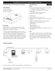 Lutron EcoSystem TVI-LMF-2A Guide D'installation