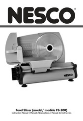 Nesco FS-200 Manuel D'instructions