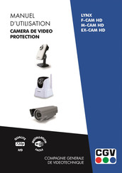 CGV LYNX EX-CAM HD Manuel D'utilisation