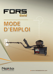 Nokta FORS Gold Mode D'emploi