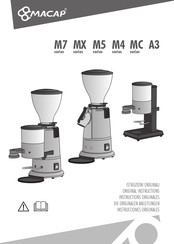 MACAP M5 Serie Instructions Originales