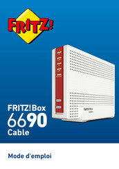 AVM Fritz!Box 6690 Cable Mode D'emploi