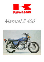 Kawasaki Z 400 Manuel