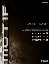 Yamaha MOTIF7 Mode D'emploi