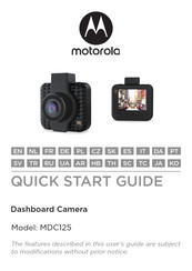 Motorola MDC125 Guide De Démarrage Rapide