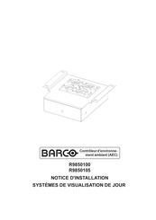 Barco R9850100 Notice D'installation