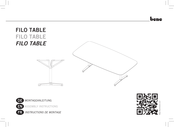 Bene FILO TABLE Instructions De Montage