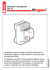 Legrand LEXIC 038 10 Guide Rapide