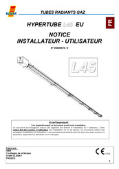 SBM HYPERTUBE L45 Notice Installateur