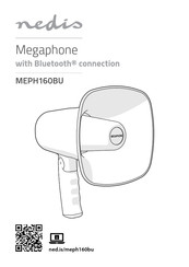 nedis MEPH160BU Guide De Démarrage Rapide