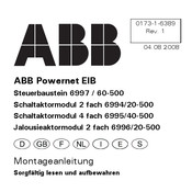 ABB 40-500 Instructions De Montage