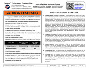 Cequent Performance Products 06947 Instructions D'installation