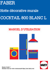 Faber COCKTAIL 800 BLANC L Manuel D'instructions