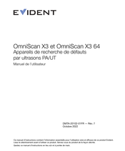 Evident OmniScan X3 Manuel De L'utilisateur