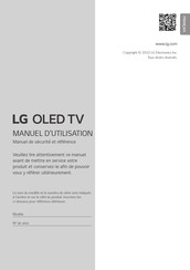 LG 65ART90E6QA Manuel D'utilisation