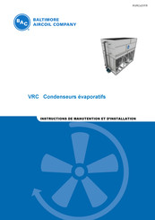 BAC VRC Serie Instructions De Manutention Et D'installation