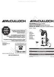 McCulloch FH180A Manuel De Utilisation