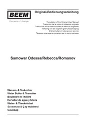Beem Romanov Traduction De La Notice D'utilisation Originale