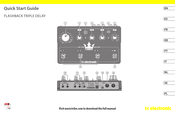 TC Electronic Flashback Triple Delay Guide Rapide