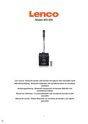 LENCO BTC-070 Manuel De L'utilisateur