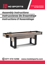 MD SPORTS AC196Y22002 Instructions D'assemblage