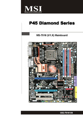 MSI P45 Diamond Serie Mode D'emploi