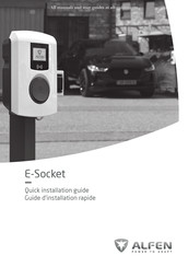 alfen E-Socket Guide D'installation Rapide