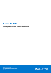 Dell Vostro 15 3510 Configuration Et Caractéristiques