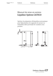 Endress+Hauser Liquiline System CAT810 Manuel De Mise En Service